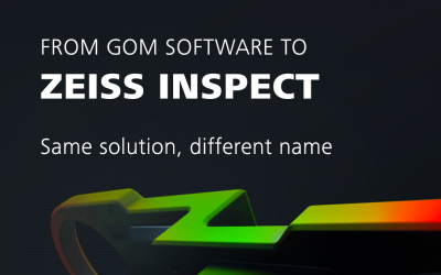 ZEISS INSPECT névre vált a GOM szoftver